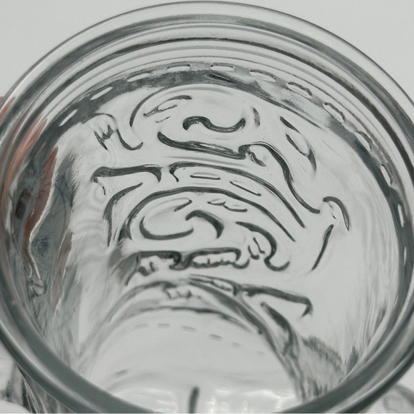 Clear Glass Cowboy Boot Fancy Design Beer Mug Stein - Picture 8 of 11